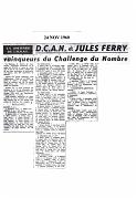 ECOLE DE LA DCAN SAISON 1960 61 N0002